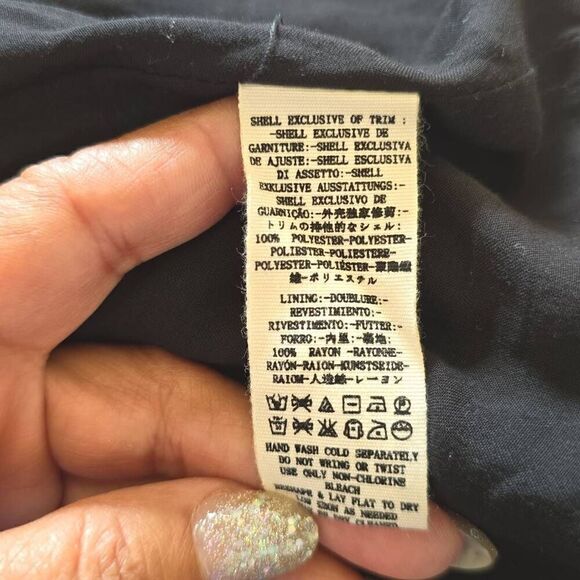 Free People  Womens Black Film Noir Sequin Deep V Sleeveless Mini Dress, NWOT, s - Picture 8 of 10